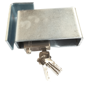 SEC-006 Slimline Locking Case and 85mm Padlock Combo
